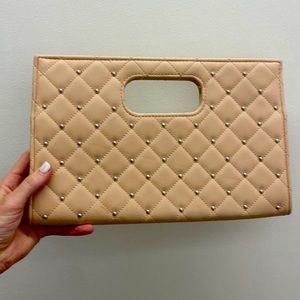 Boutique Pink Rose Clutch